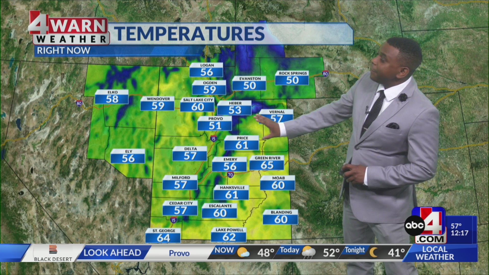 Utah temperatures are warming up to record-challenging heat – ABC4 Utah