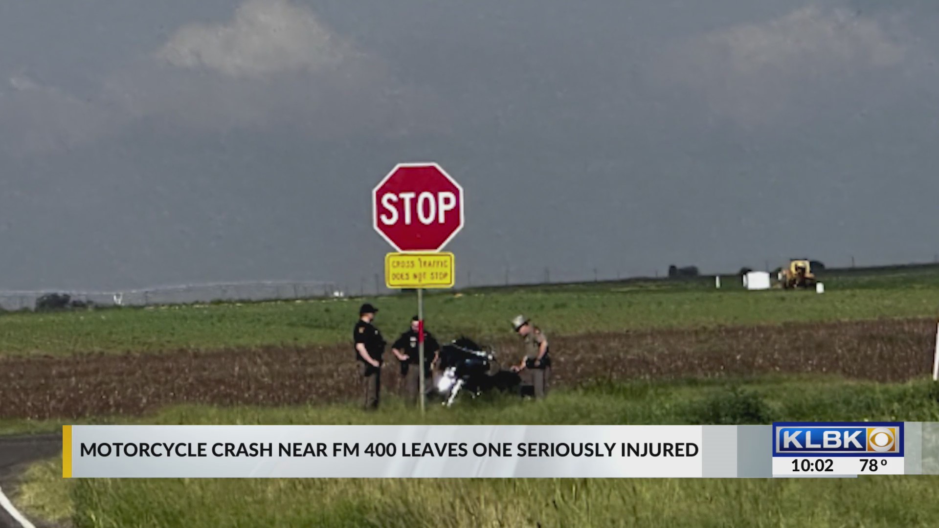 Motorcycle crash near FM 400 leaves one seriously injured – KLBK | KAMC ...