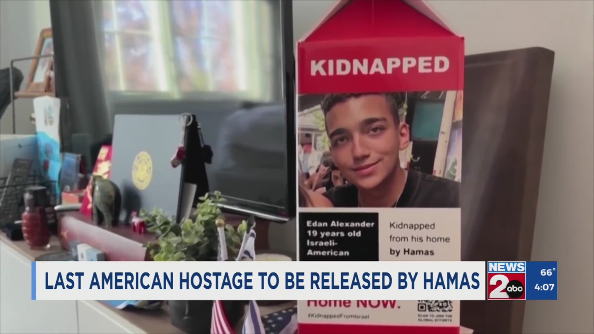 Last American hostage to be released by Hamas – WKRN News 2