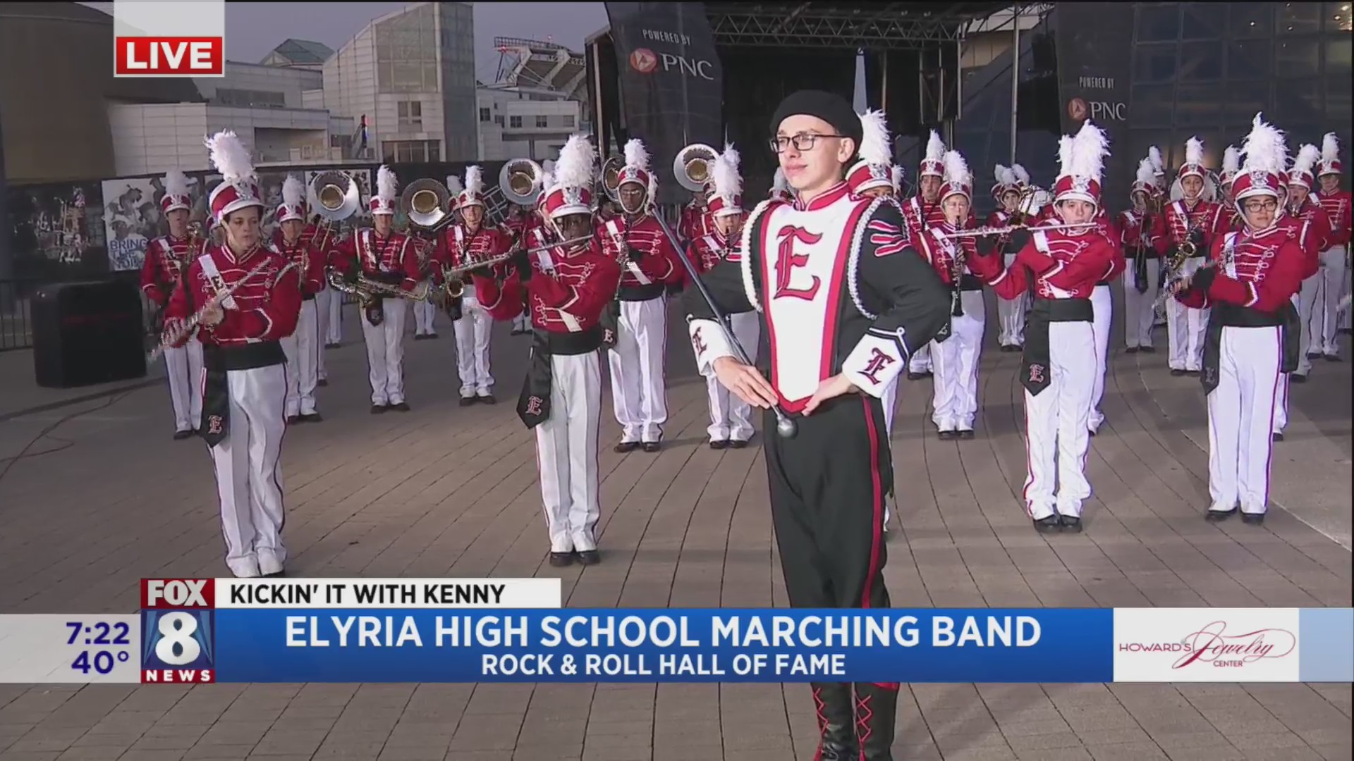 Elyria H.S. Marching Band tackles music from 70’s & 80’s Fox 8