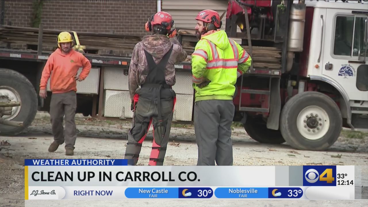 Residents clean up after storms in Carroll County – Fox 59