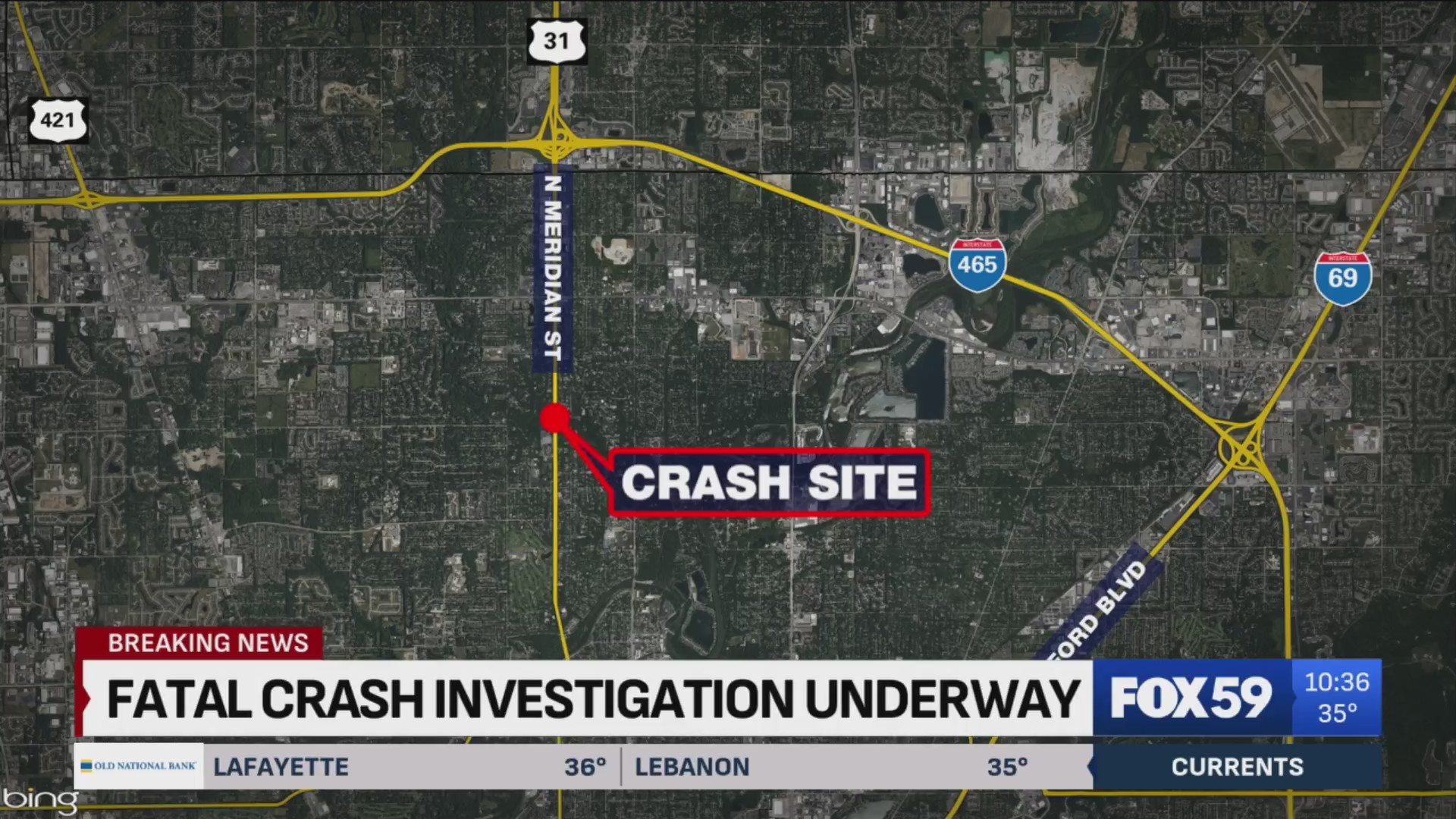 At least 1 dead after crash on Indy’s north side – Fox 59
