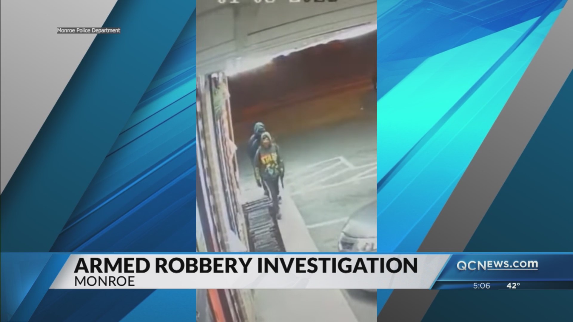 Monroe police need help identifying three alleged armed robbery ...