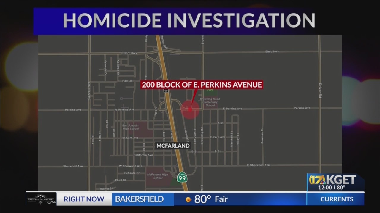McFarland police investigating shooting death of man on East Perkins ...