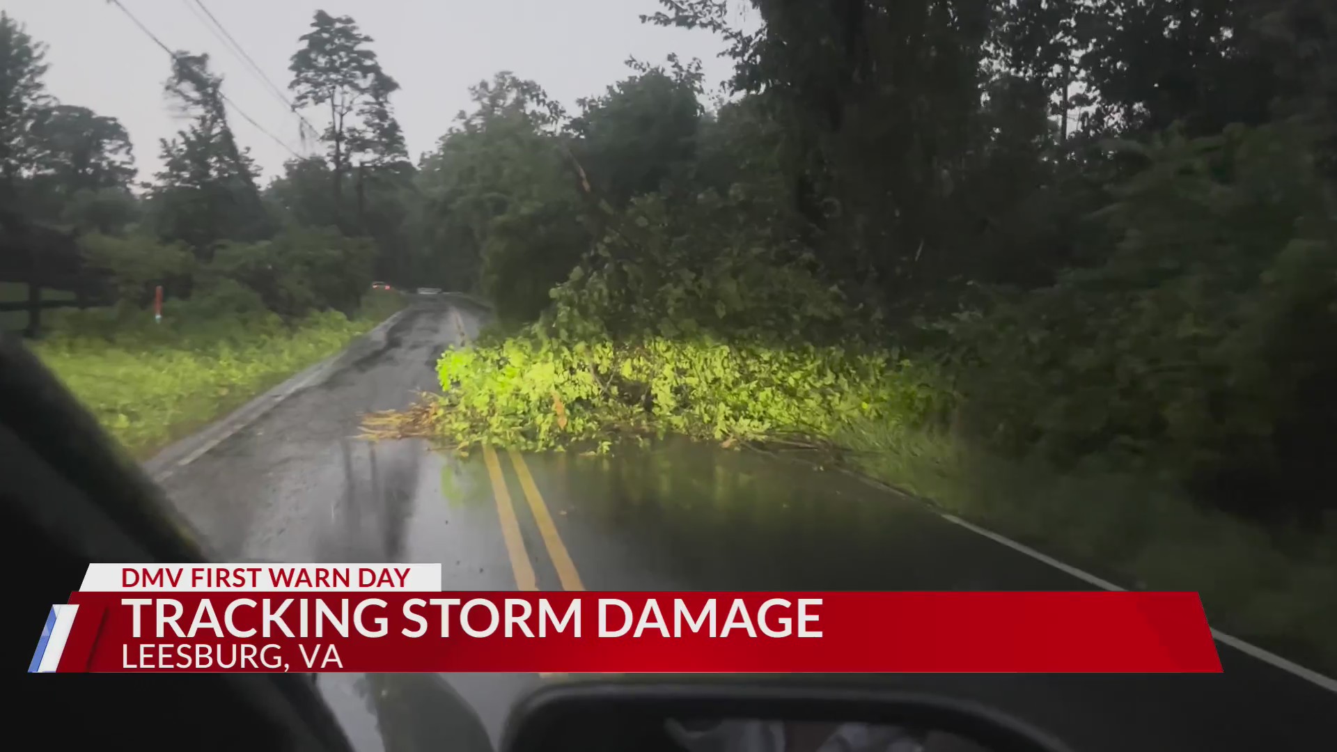 Tracking storm damage around the DMV – DC News Now | DC, Virginia ...