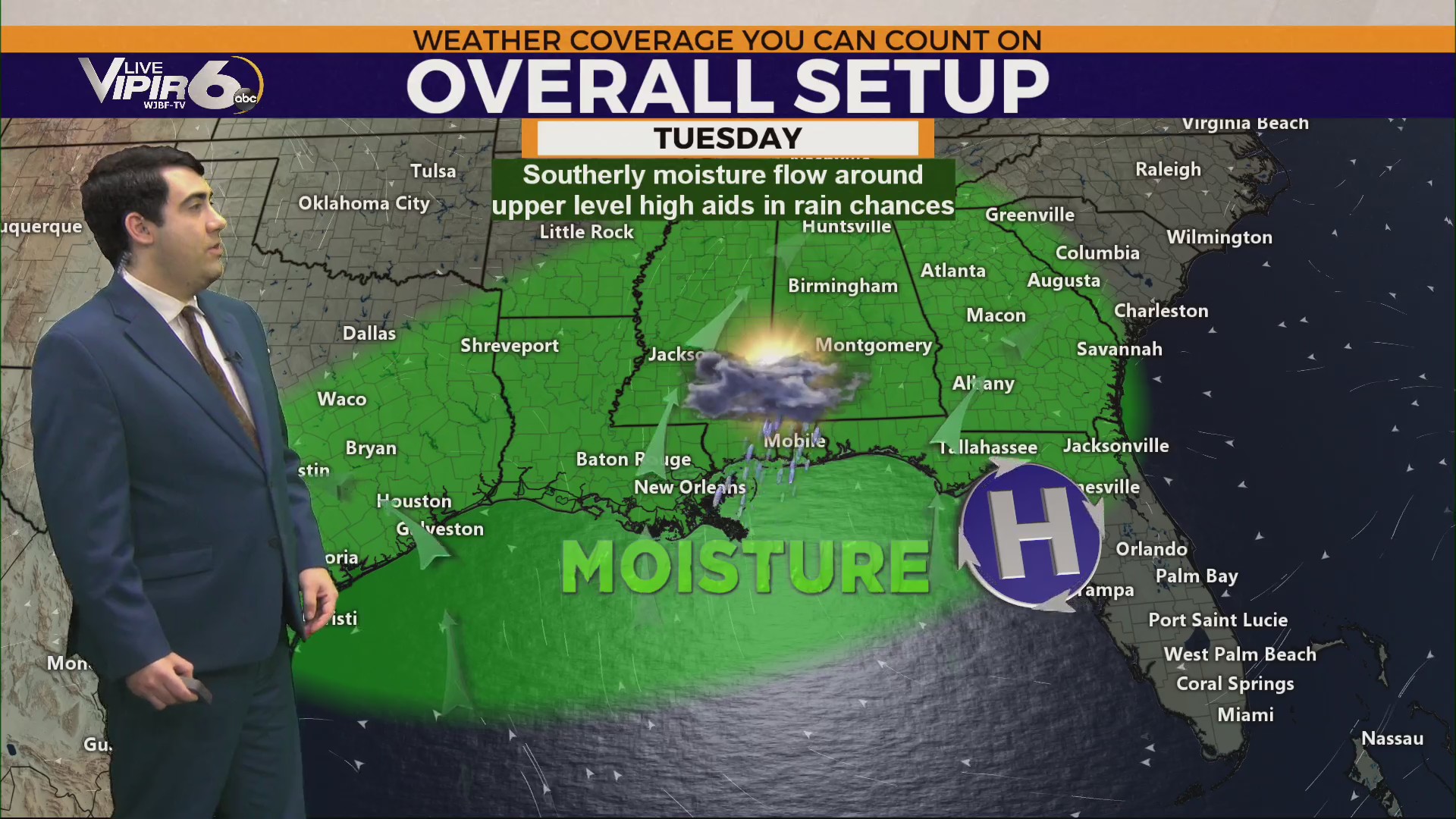 Feeling the heat? Here’s when to expect storms to cool things down – WJBF