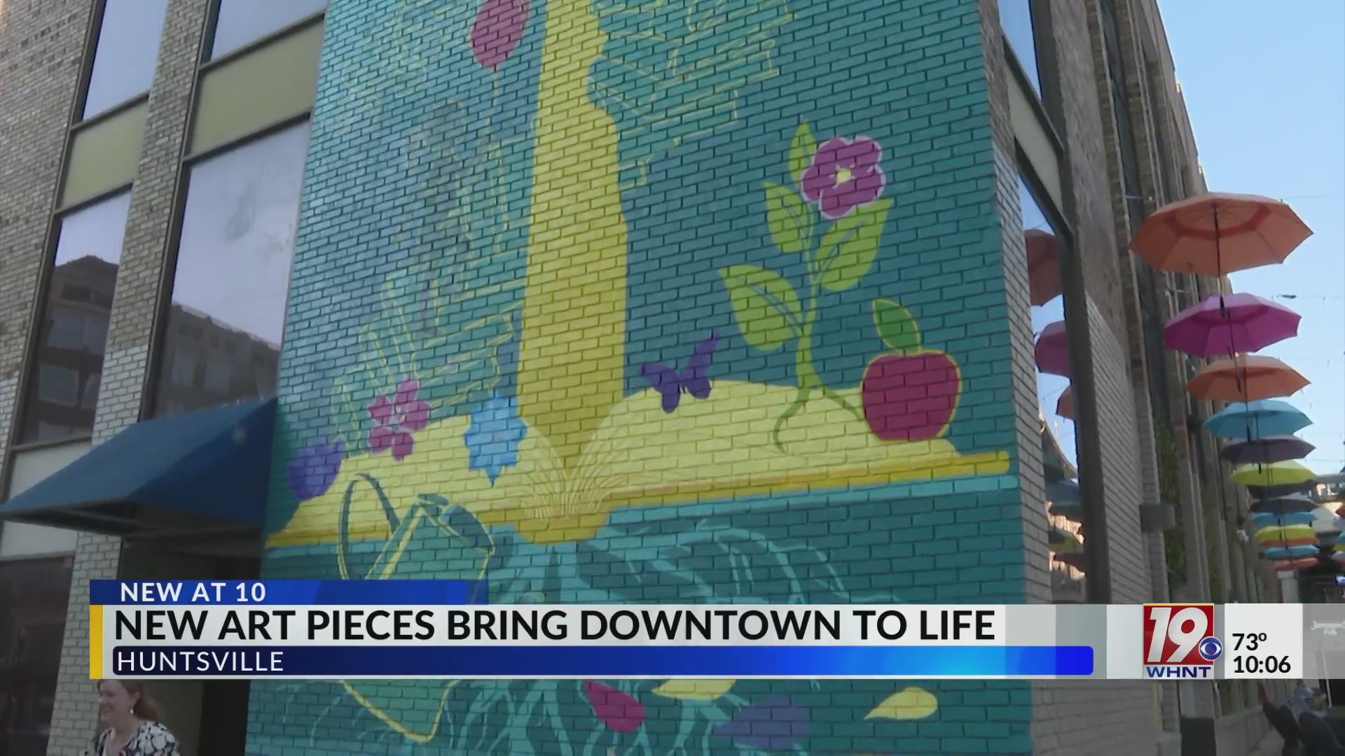 Artist Reveals Details Behind New Downtown Huntsville Mural Sept. 12