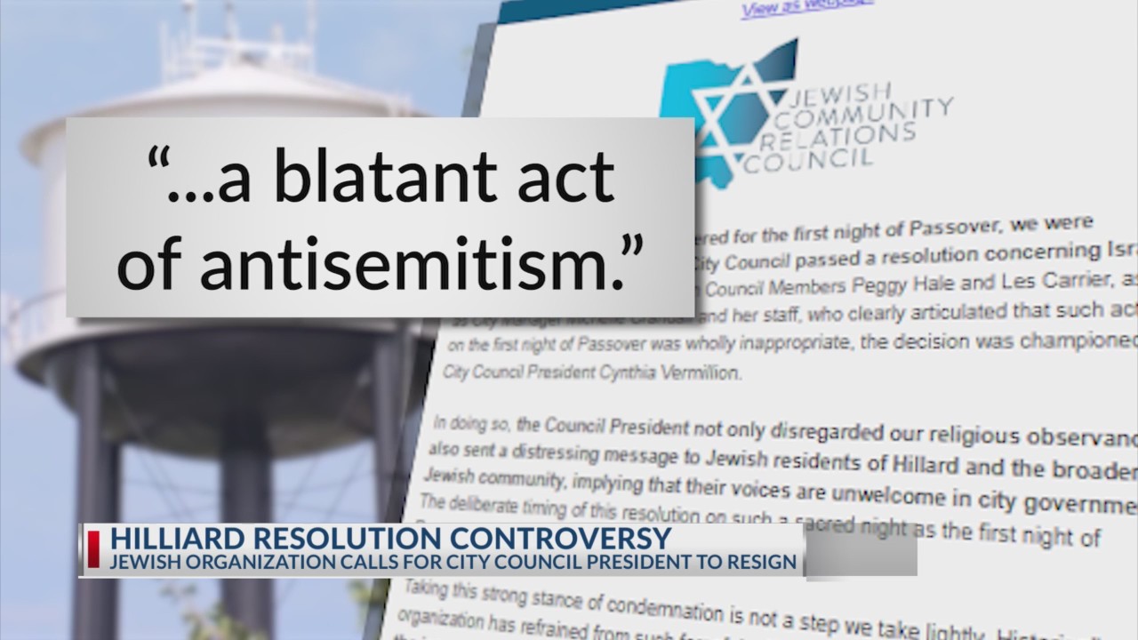 Jewish organization calls for Hilliard City Council president to resign ...