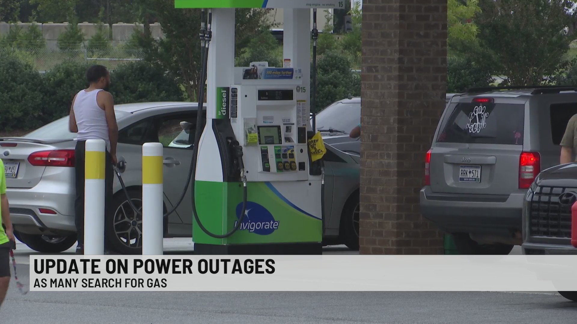 Patience at the pumps Long lines reported as Helene cleanup continues