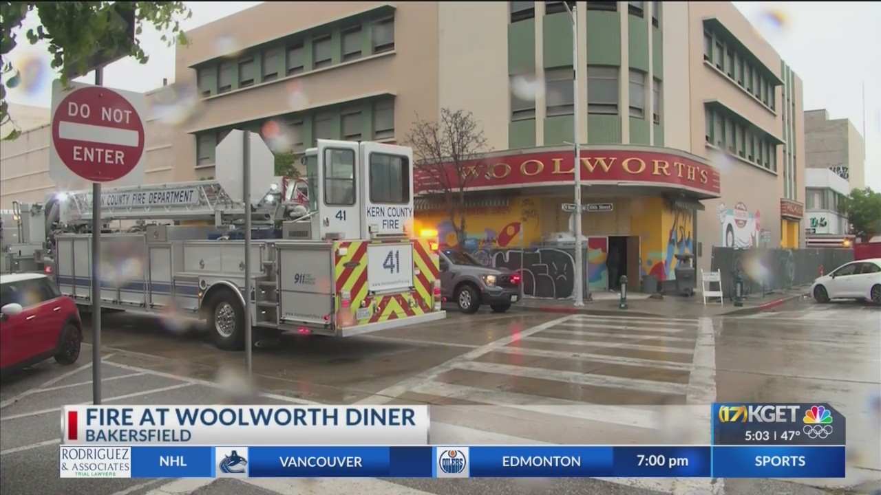 Firefighters extinguish structure fire at Woolworth’s Diner – KGET 17 News