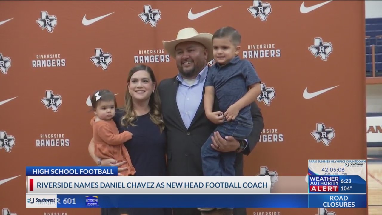 Riverside High School introduces Daniel Chavez as new head football ...