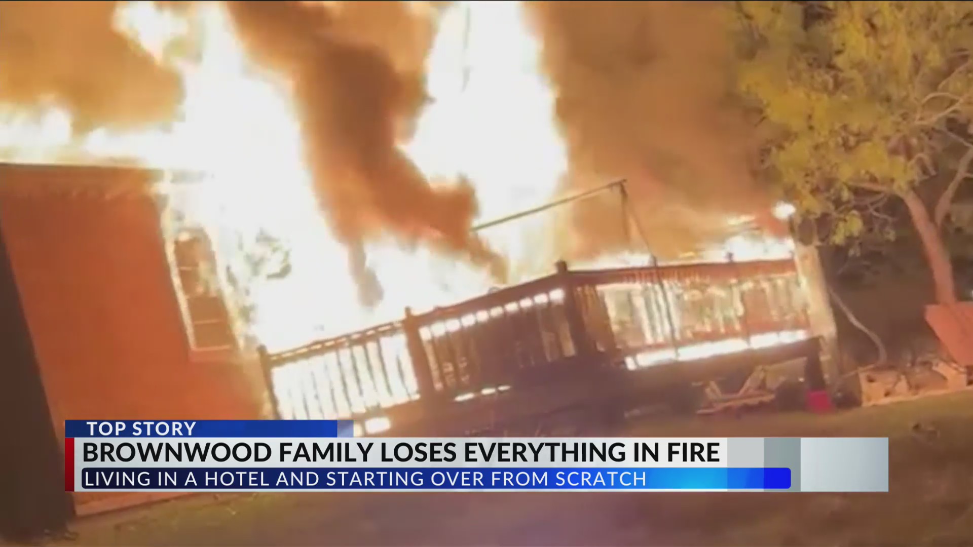 Brownwood family starting over after losing home, pets, and belongings ...