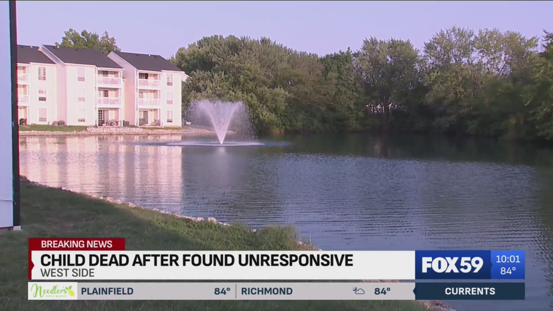 Child dead after being pulled from pond on Indy’s west side – Fox 59