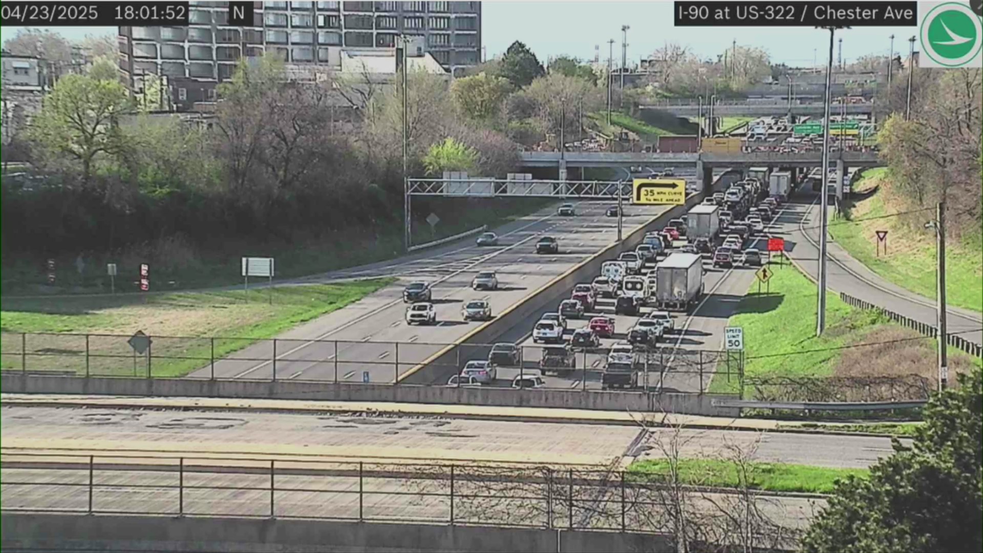 I-90 East closed at Dead Man’s Curve after crash – Fox 8 Cleveland WJW