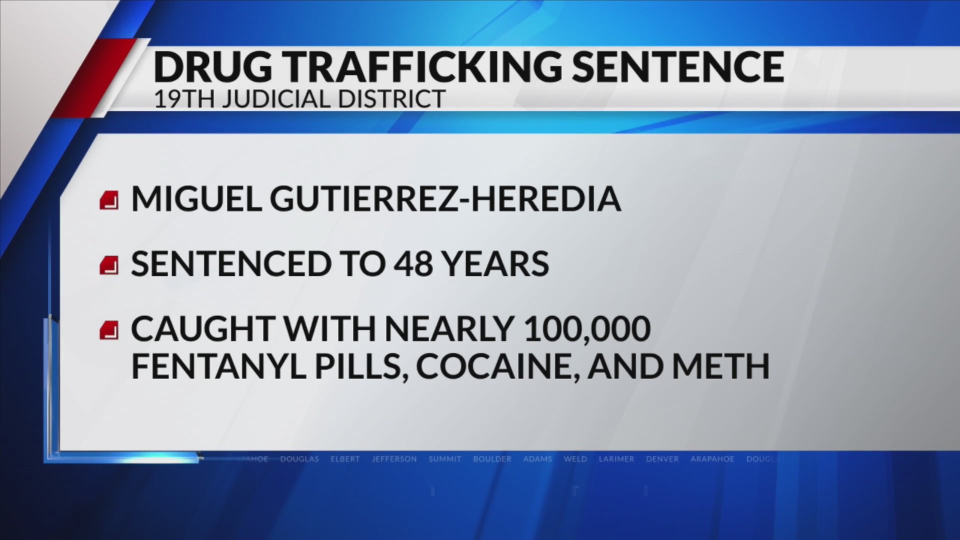 Denver man found with nearly 100K fentanyl pills sentenced to 48 years ...