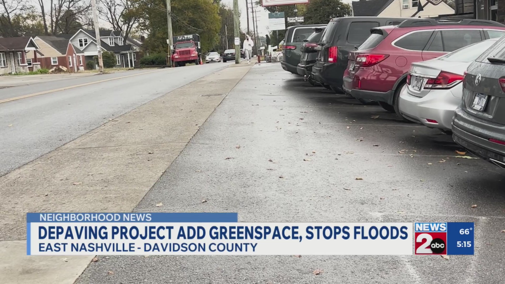 Depaving Depaving project to add more green space in East Nashville – WKRN News 2