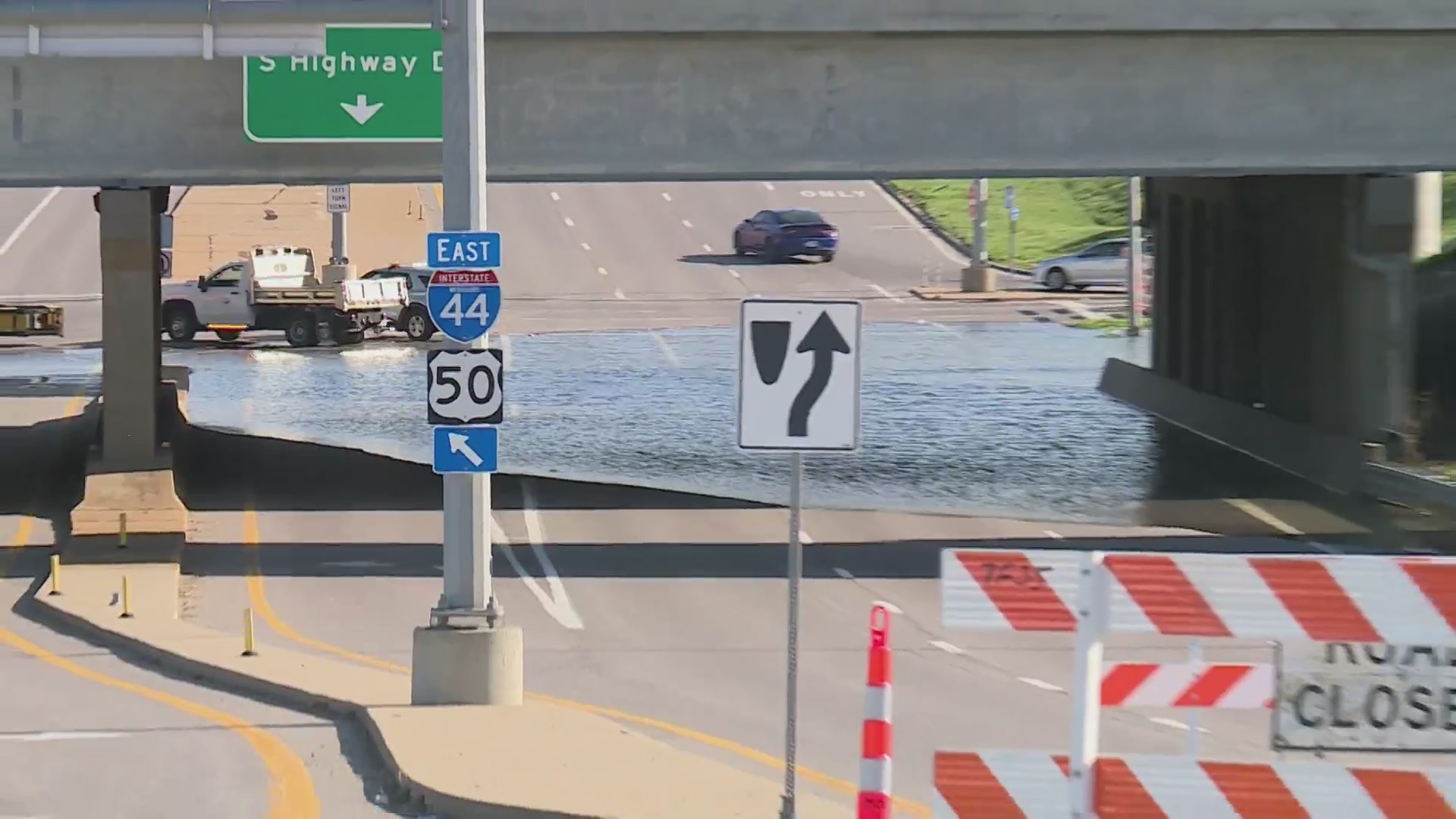 Highway 141 shut down by flooding; I-44 access still open