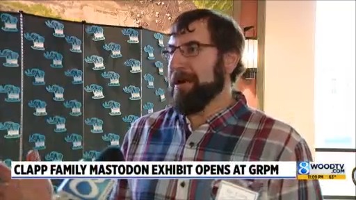 Ricky Clapp Clapp Family Mastodon exhibit opens at GRPM – WOODTV.com