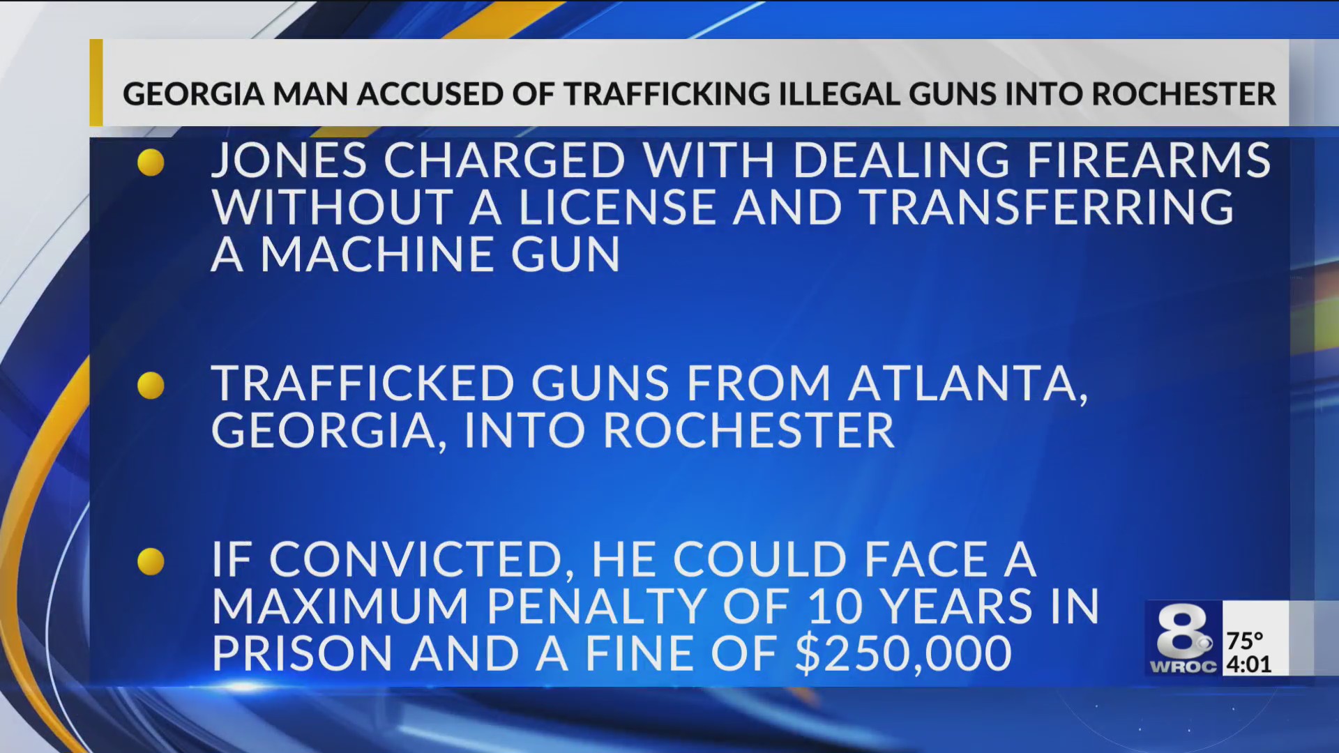 Georgia man accused of trafficking illegal guns into Rochester ...