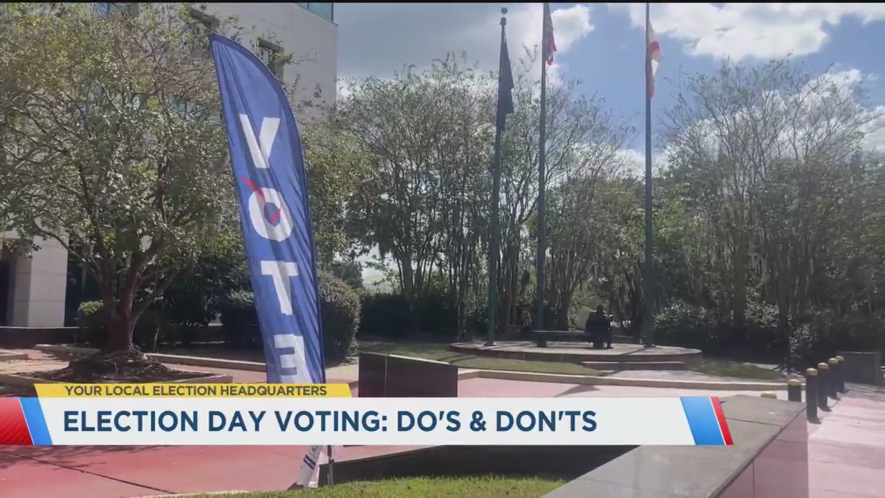 Know Before You Go Election Day Do S And Don Ts Wfla