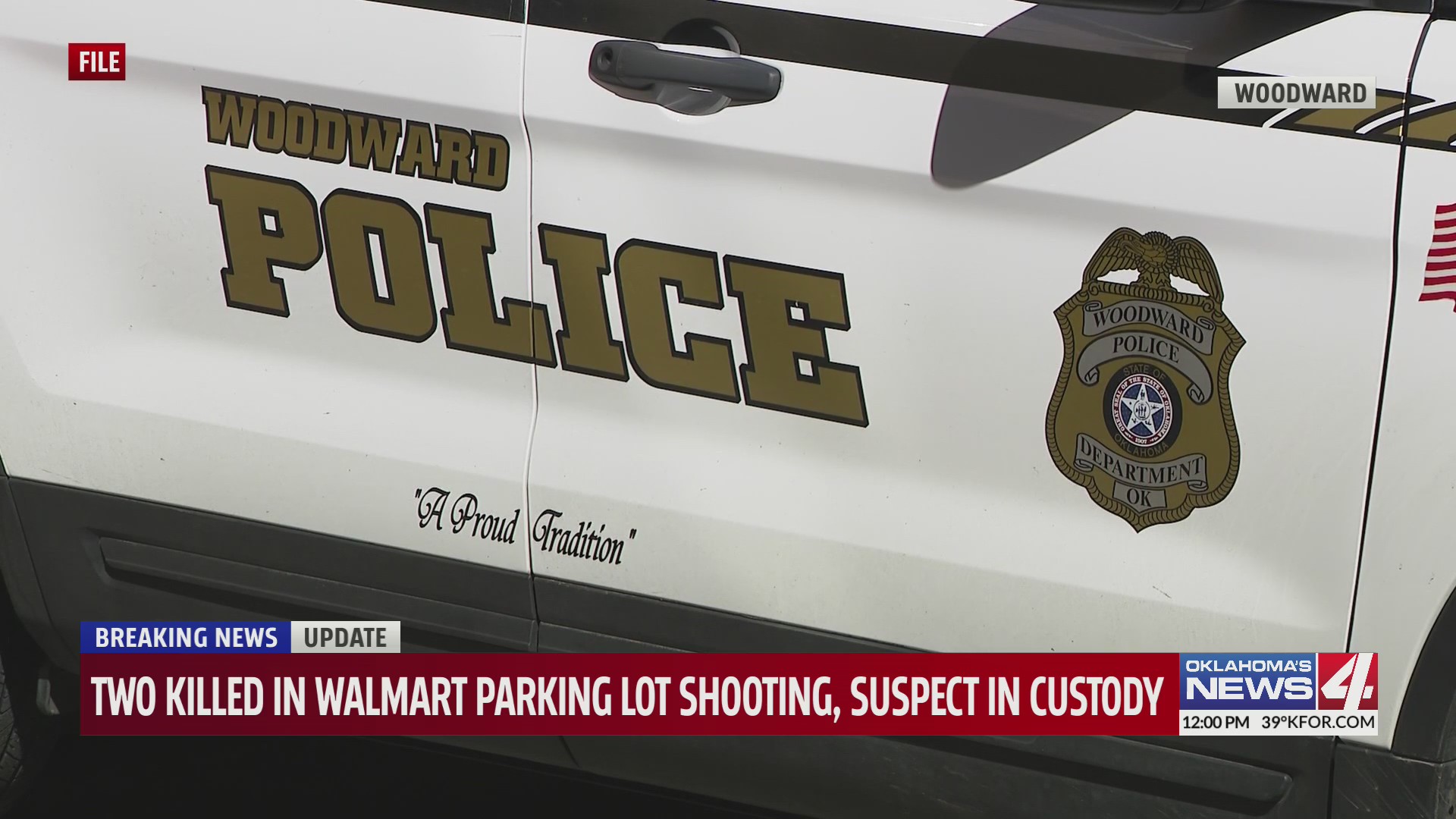 Two dead, one in custody after shooting in Woodward – KFOR.com Oklahoma ...