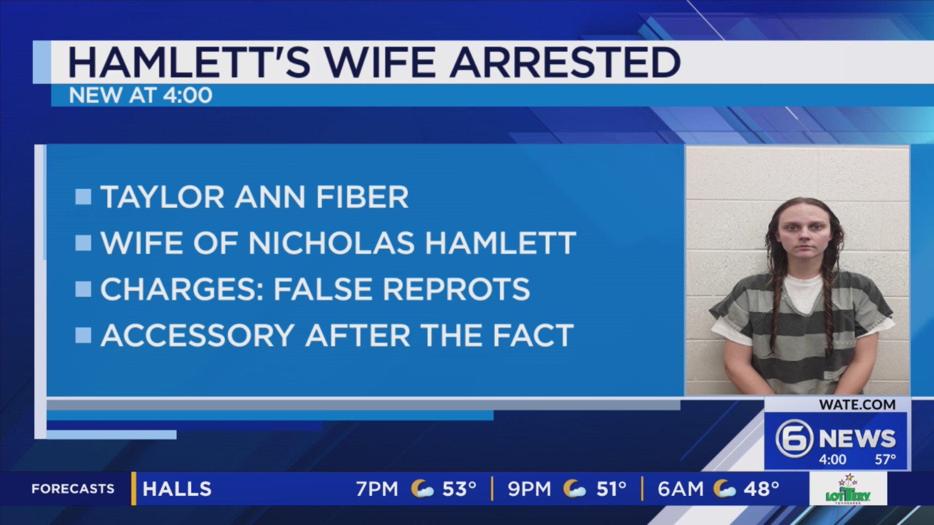 Wife of Monroe County murder suspect arrested – WATE 6 On Your Side
