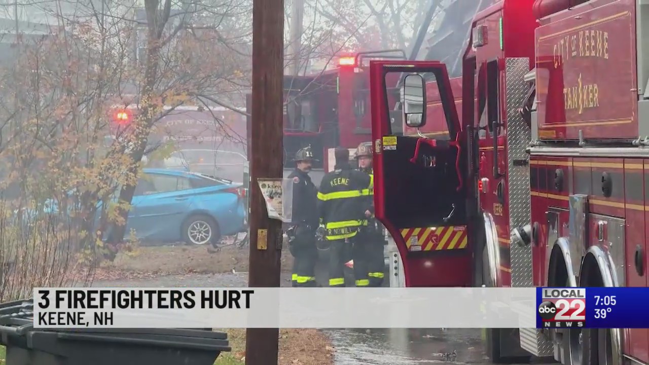 3 firefighters hurt in four-alarm New Hampshire fire – ABC22 & FOX44