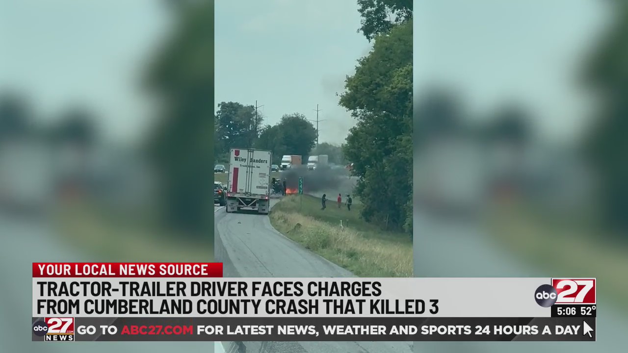 Tractor-trailer driver faces charges from I-81 crash in Cumberland ...