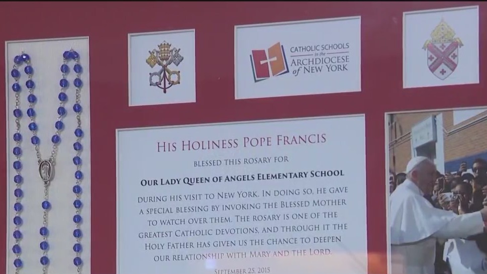Pope Francis’ visit to East Harlem school leaves a lasting impact – PIX11