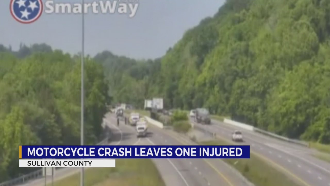 THP: One injured after motorcycle crash on I-81 – WJHL | Tri-Cities ...