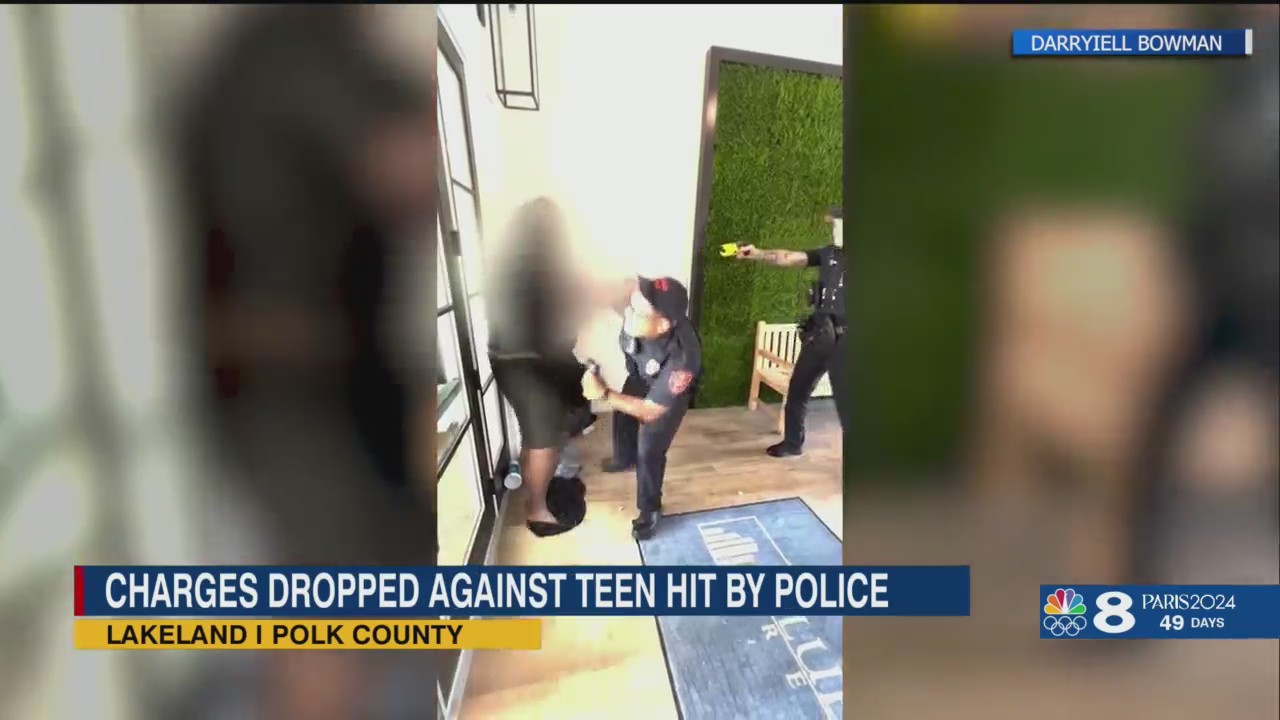 Charges dropped against teen seen on video being punched, tased by ...