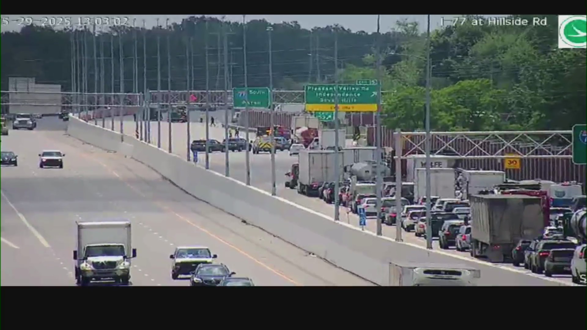 Crash closes all lanes on part of I-77 – Fox 8 Cleveland WJW