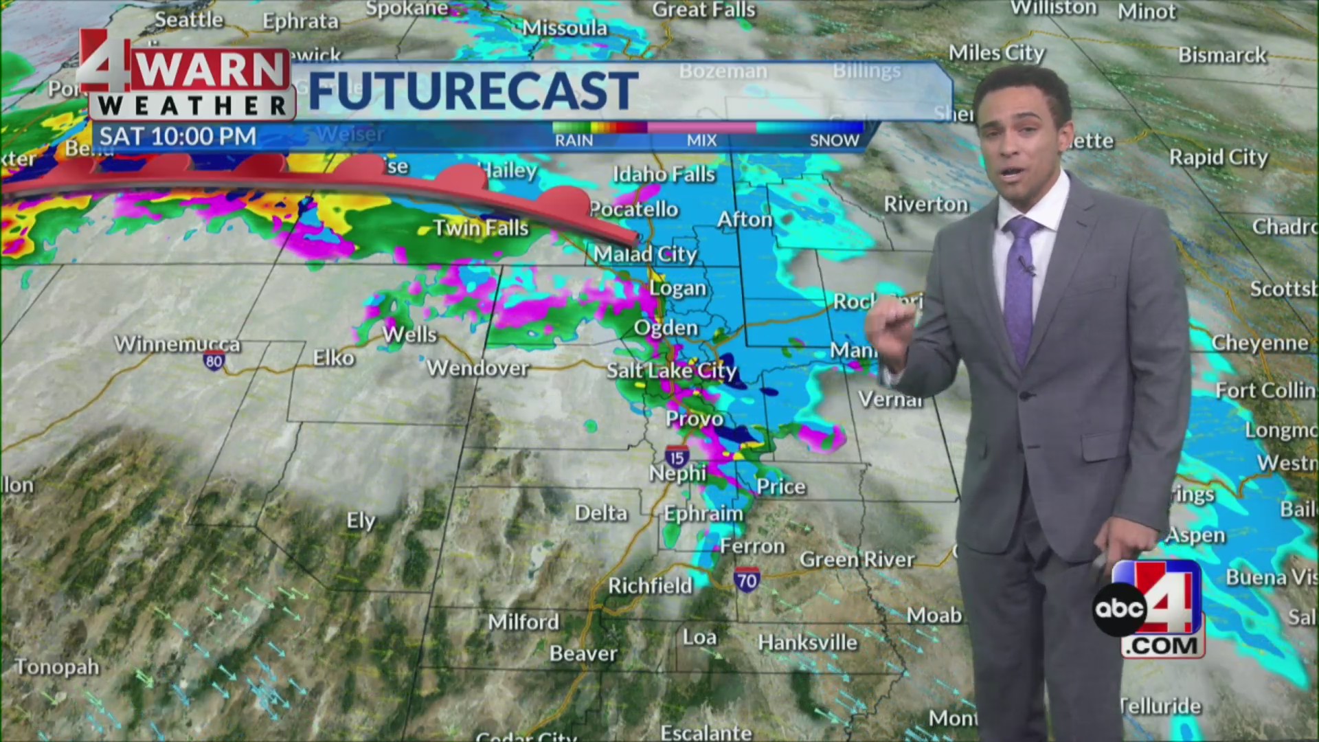 One more round of valley rain, mountain snow before 2025 – ABC4 Utah