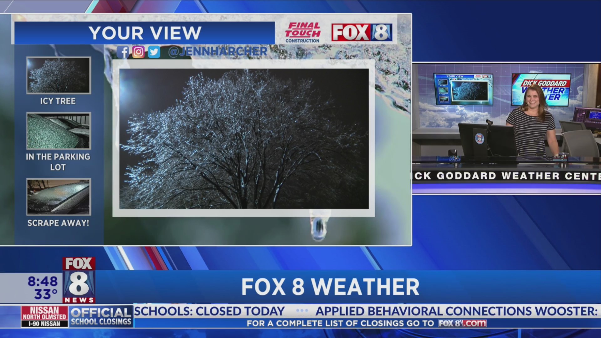 PHOTOS: Icy conditions causing beauty and pain – Fox 8 Cleveland WJW