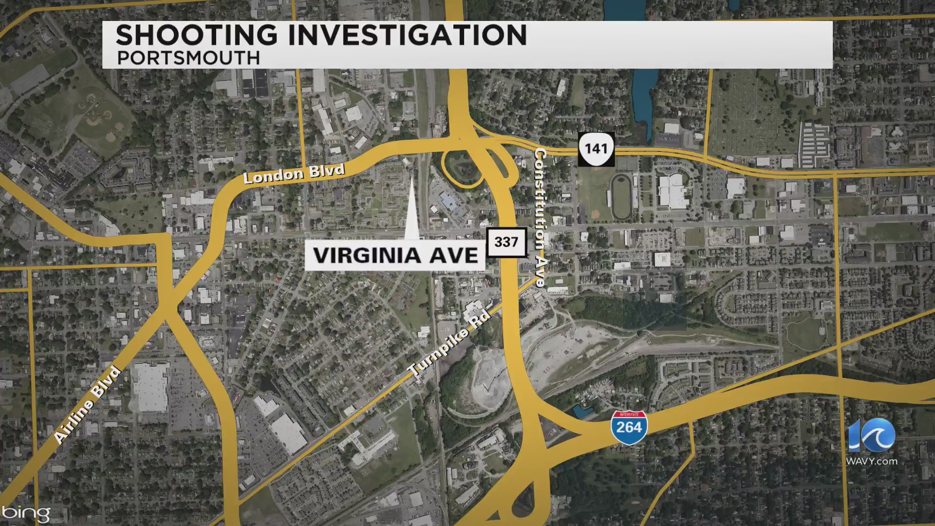 Police: 1 shot on Virginia Ave. in Portsmouth – WAVY.com