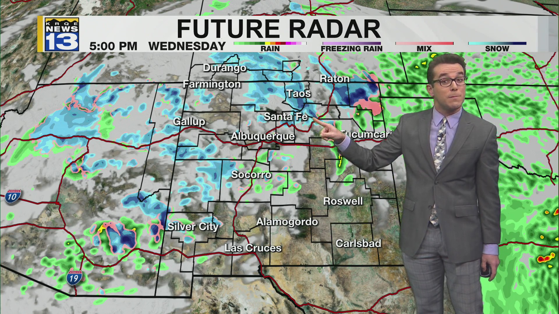 Gusty cooldown as winter storm soon arrives – KRQE NEWS 13 – Breaking ...