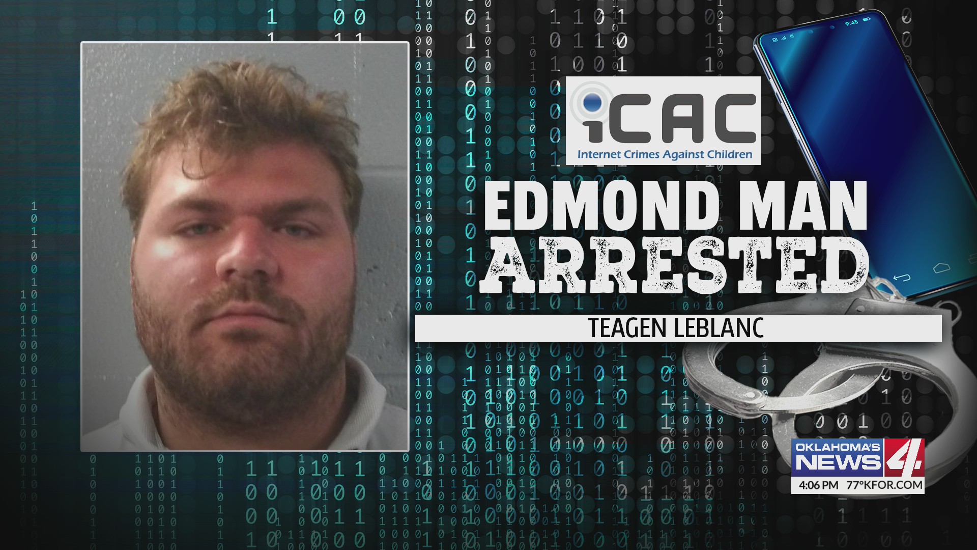 22-year-old Edmond man arrested, accused of online child solicitation ...