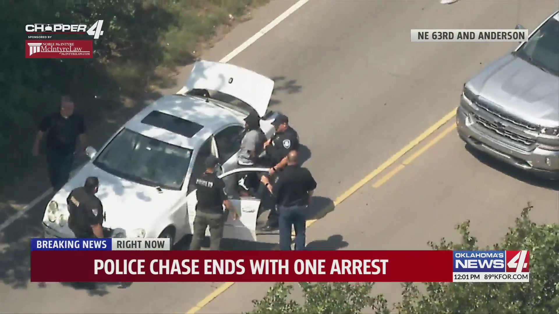 At least one arrest after police chase in eastern Oklahoma County ...