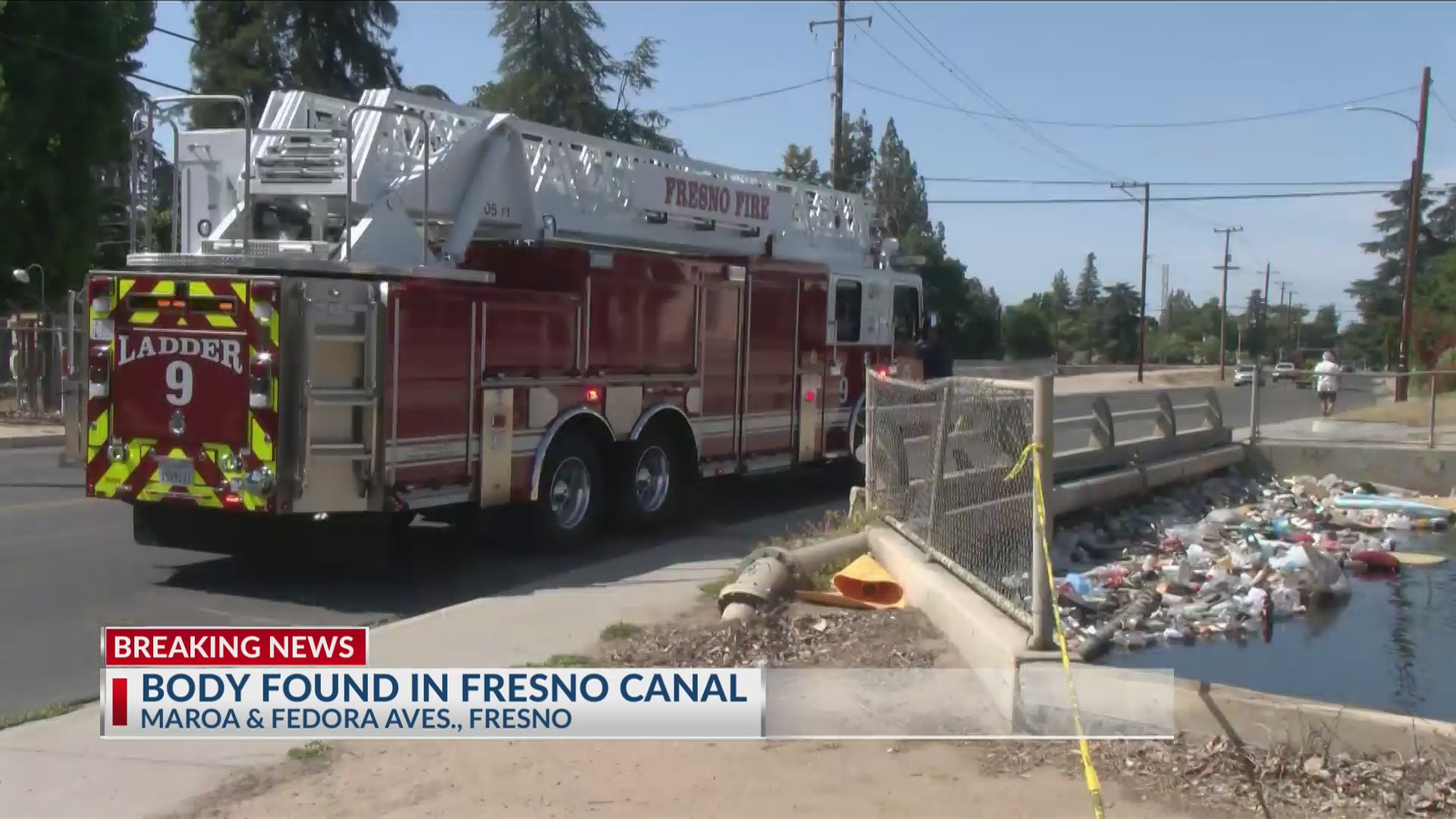 Body found in canal behind Fresno neighborhood – CBS47 and KSEE24 ...