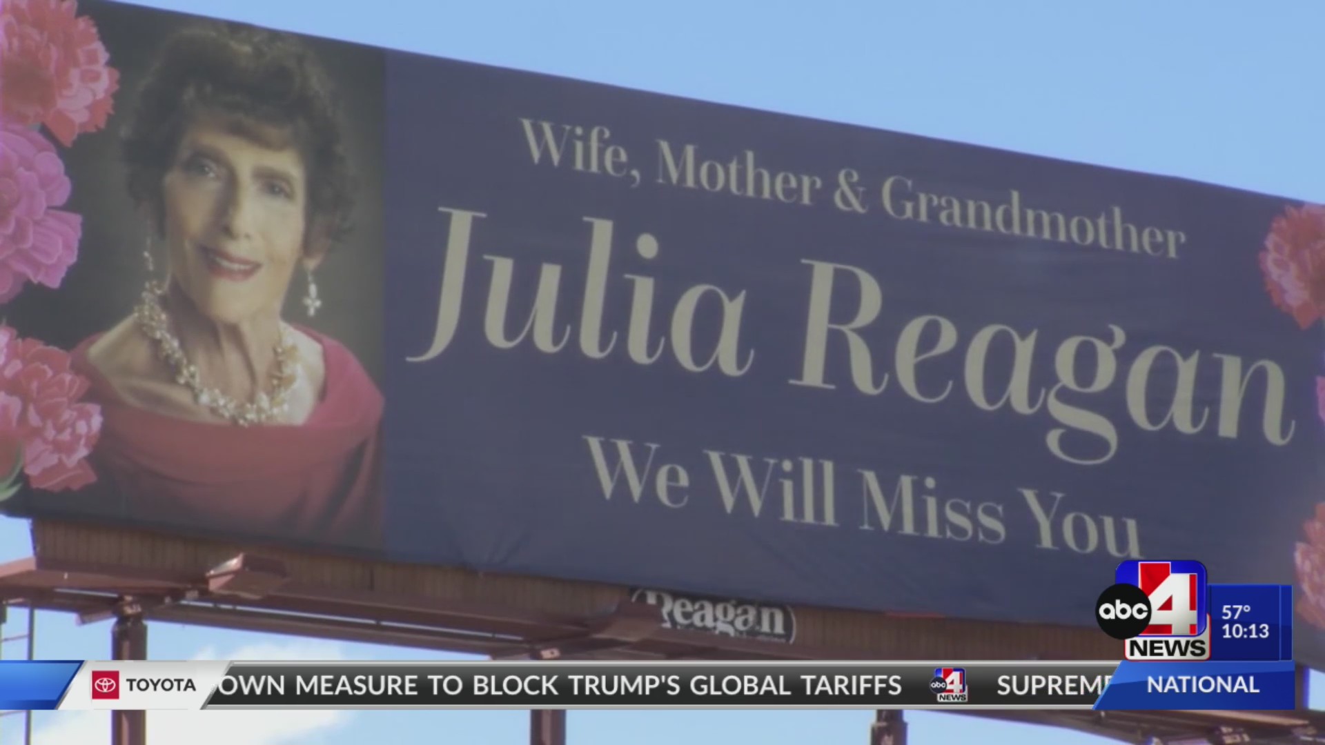 When will the Julia Reagan billboards be taken down? - ABC4 Utah