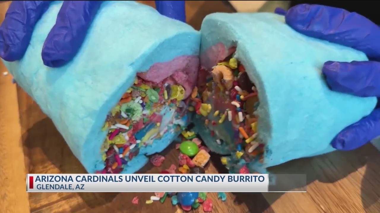 Arizona Cardinals unveil ‘cotton candy burrito’ KSNT 27 News