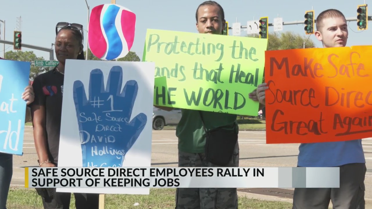Direct Workers Examples Safe Source Direct workers rally to save jobs amid suspension – KLFY.com