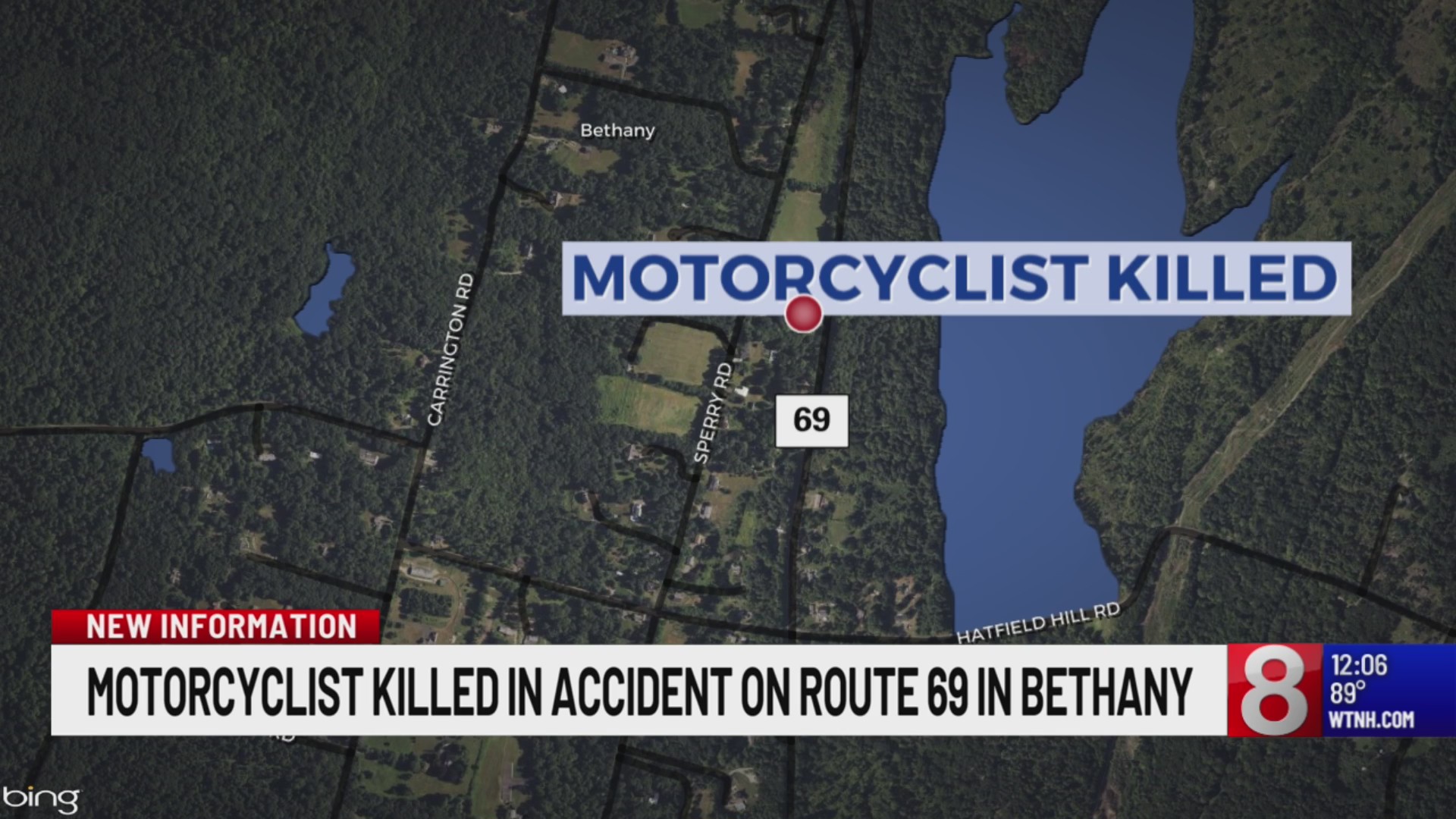 Motorcyclist killed after striking deer, getting hit by car in Bethany ...