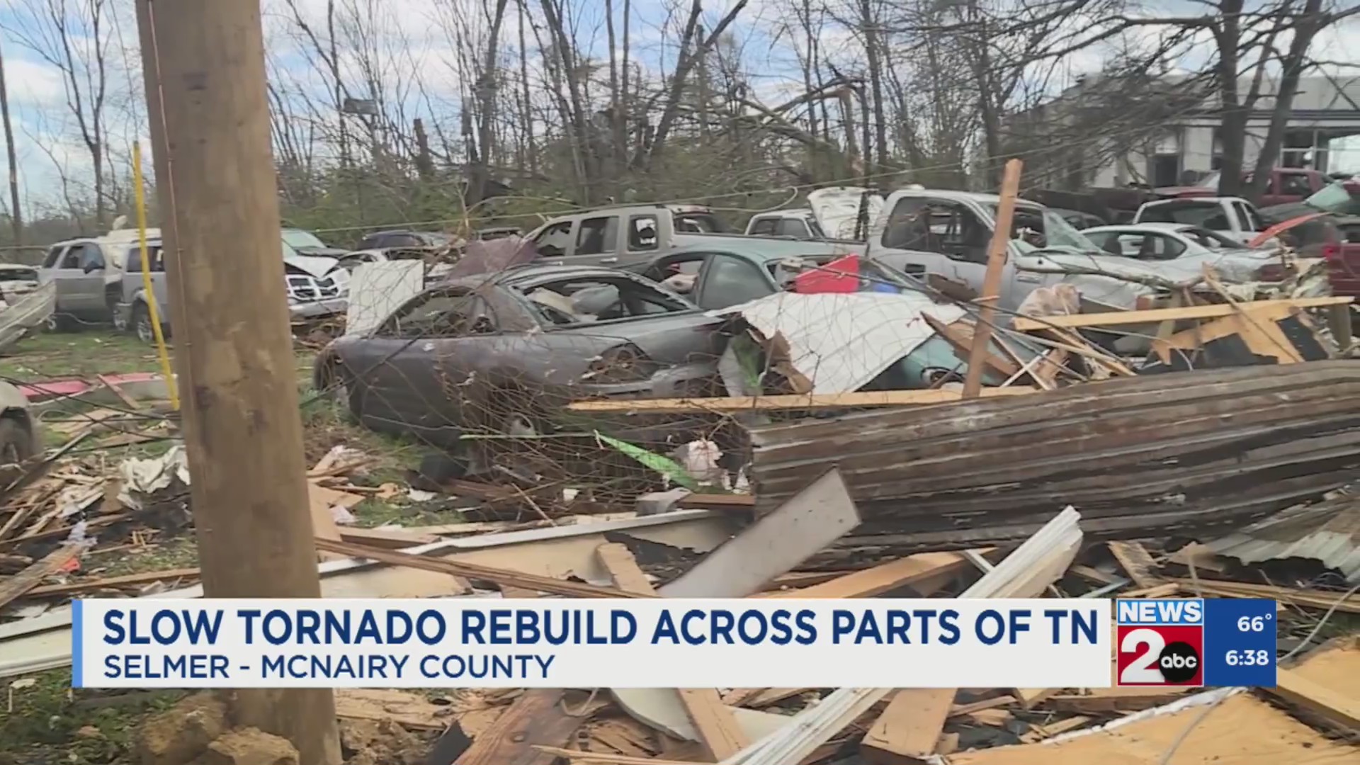 Slow tornado rebuild across parts of TN – WKRN News 2