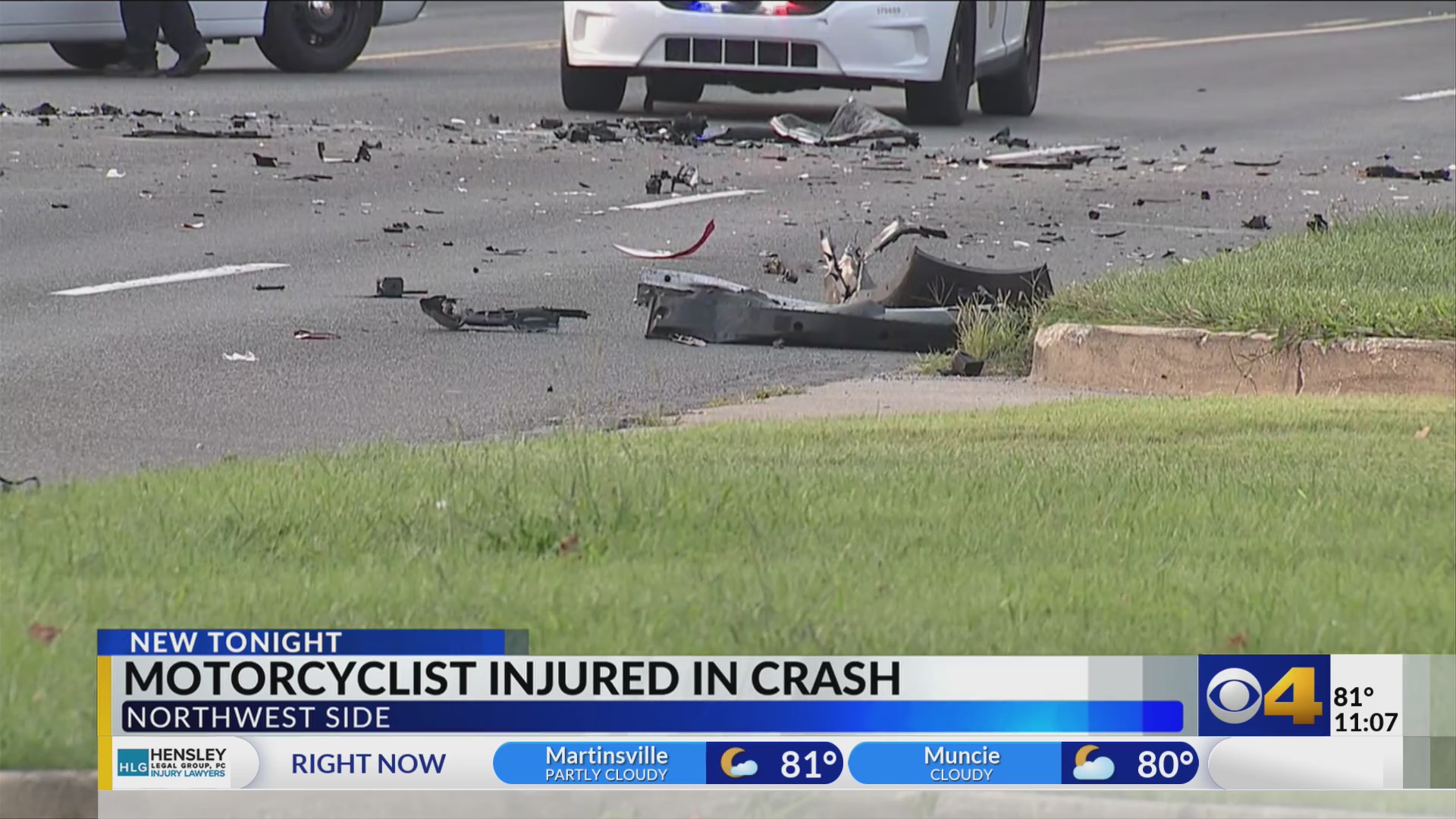 IMPD: Person critically injured in crash on northwest side of ...
