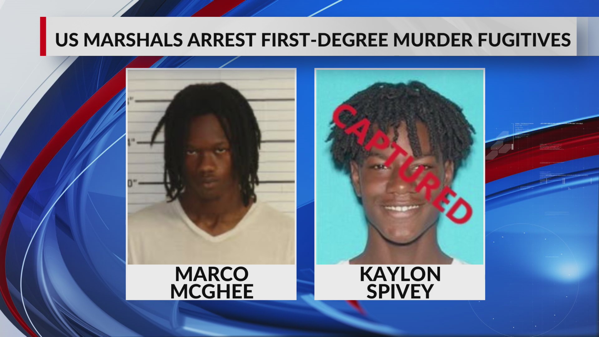 Fugitive Memphis murder suspects captured by U.S. Marshals – WREG.com