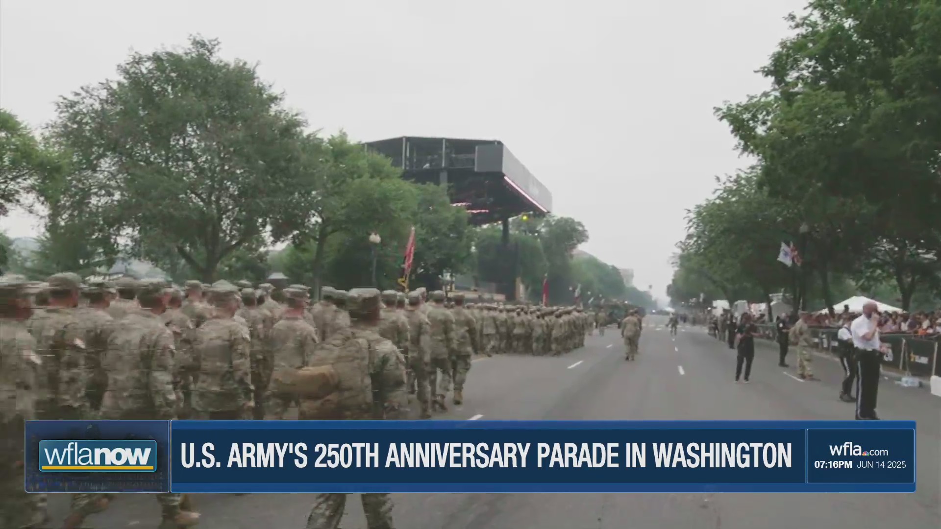 U.S. Army’s 250th Anniversary Parade – WFLA