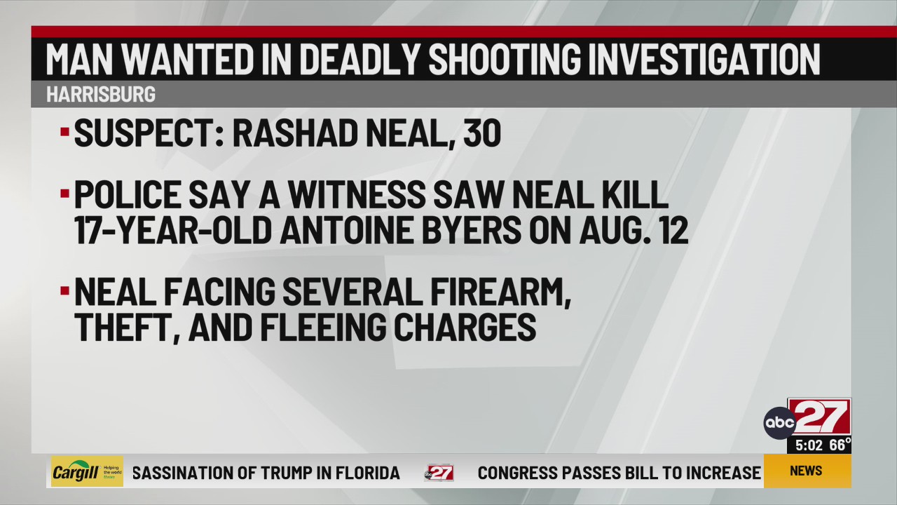 Harrisburg man wanted after 17yearold former SteelHigh student