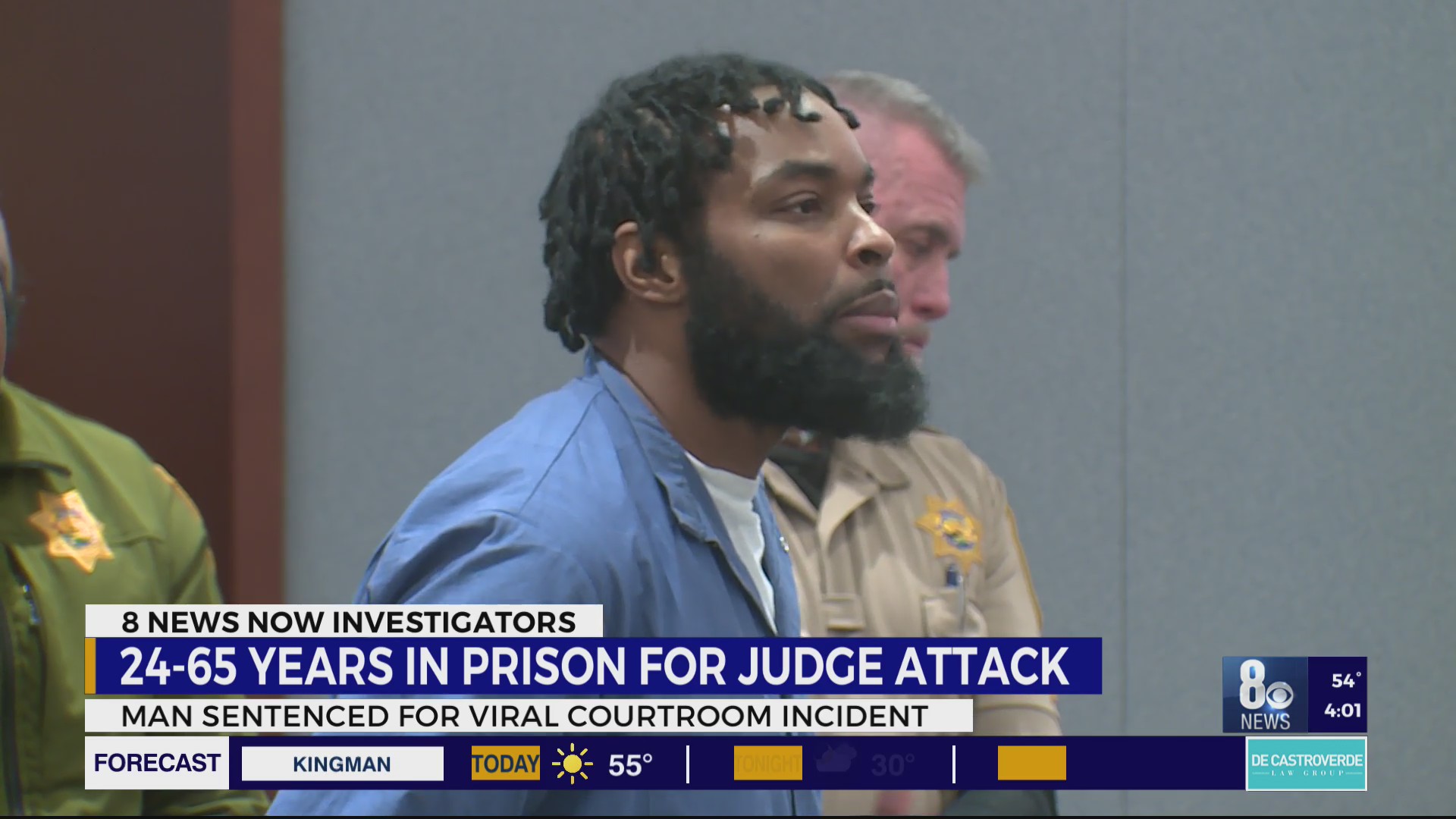 Man sentenced to decades in prison for attacking Las Vegas judge: ‘I’m ...