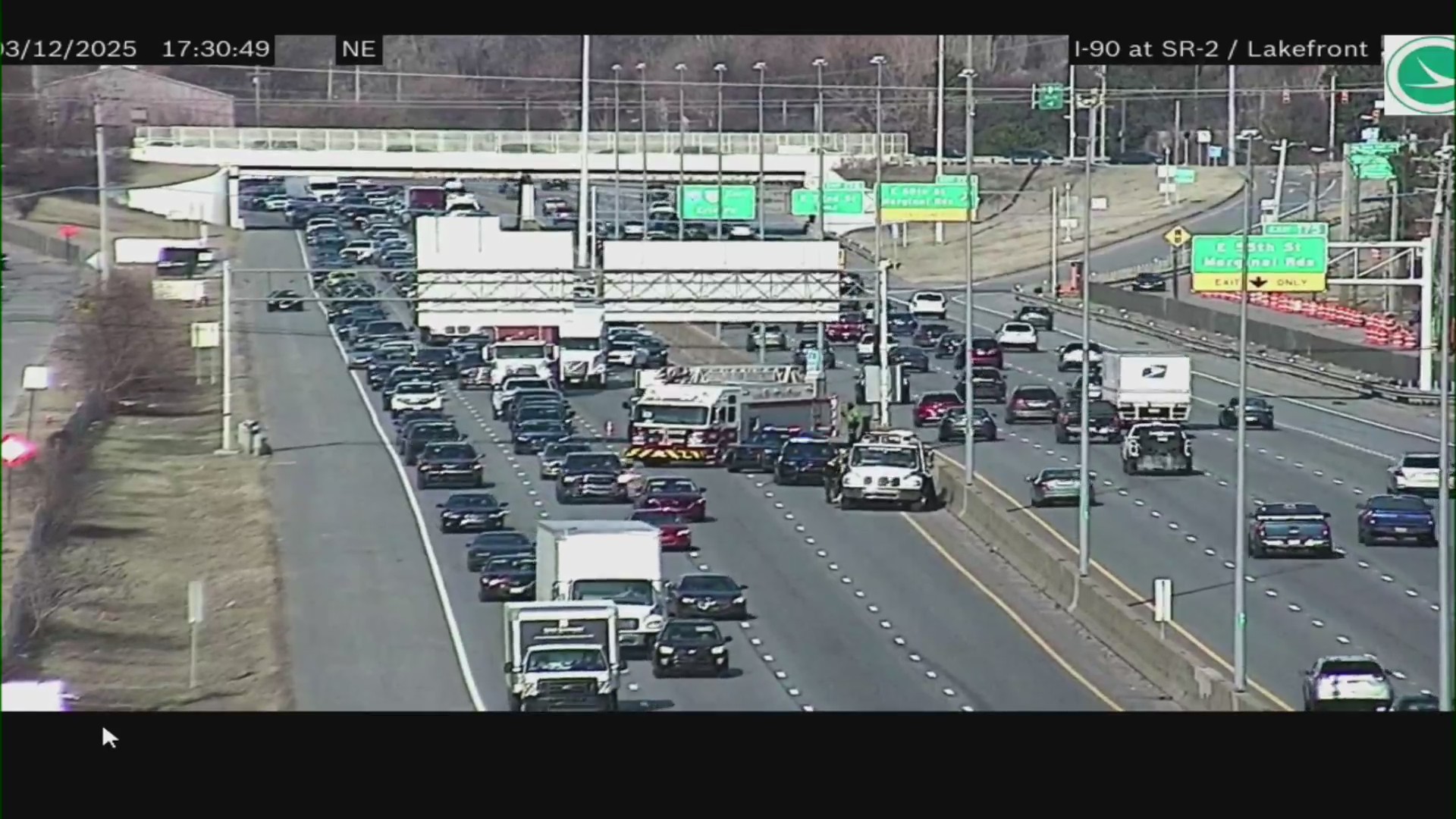 I-90 West crash caused rush hour backup – Fox 8 Cleveland WJW